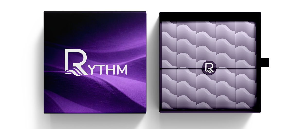 Packaging de la bague Rythm
