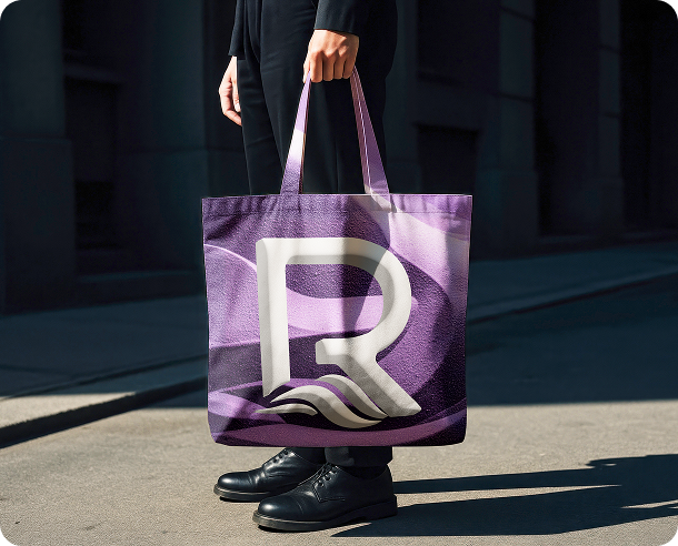 Tote bag Rythm
